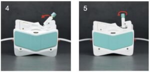 Tubing installation steps 4-5